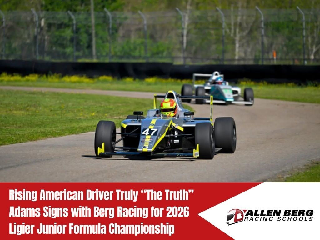Rising American Driver Truly “The Truth” Adams Signs With Berg Racing For 2026 Ligier Junior Formula Championship 1 Rising american driver truly “the truth” adams signs with berg racing for 2026 ligier junior formula championship