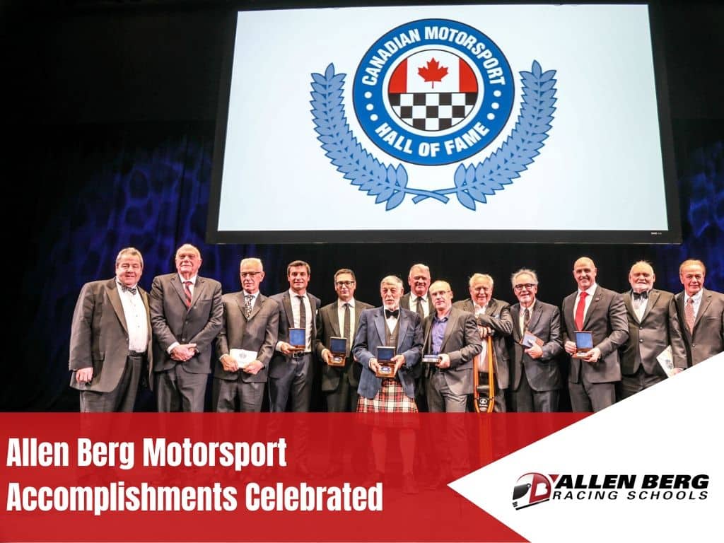 Allen berg motorsport accomplishments celebrated