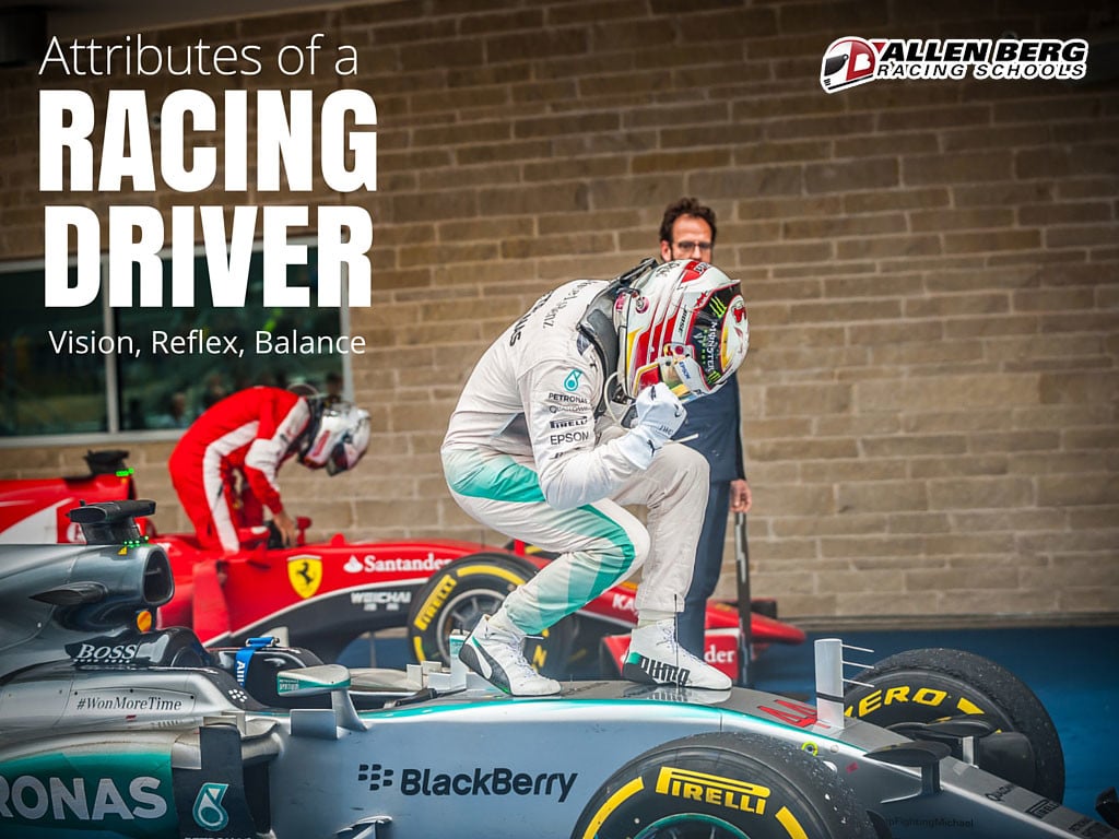 Attributes of a racing driver