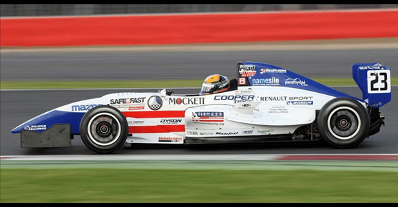 Brabham shines in test, ready to fly the u. S. Flag at silverstone
