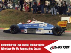 Portrait of Enzo Osella, iconic Formula One garagista who inspired racing dreams