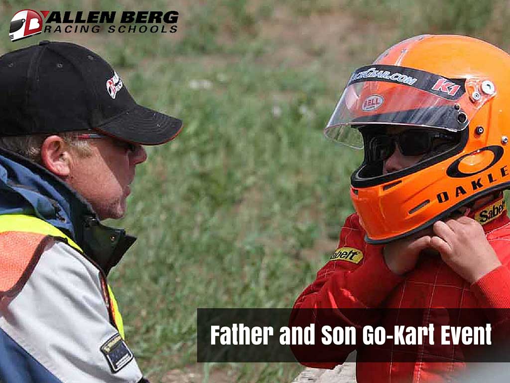Father and son go-kart event -race school ca
