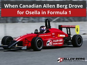 When canadian allen berg drove for osella in formula 001 300
