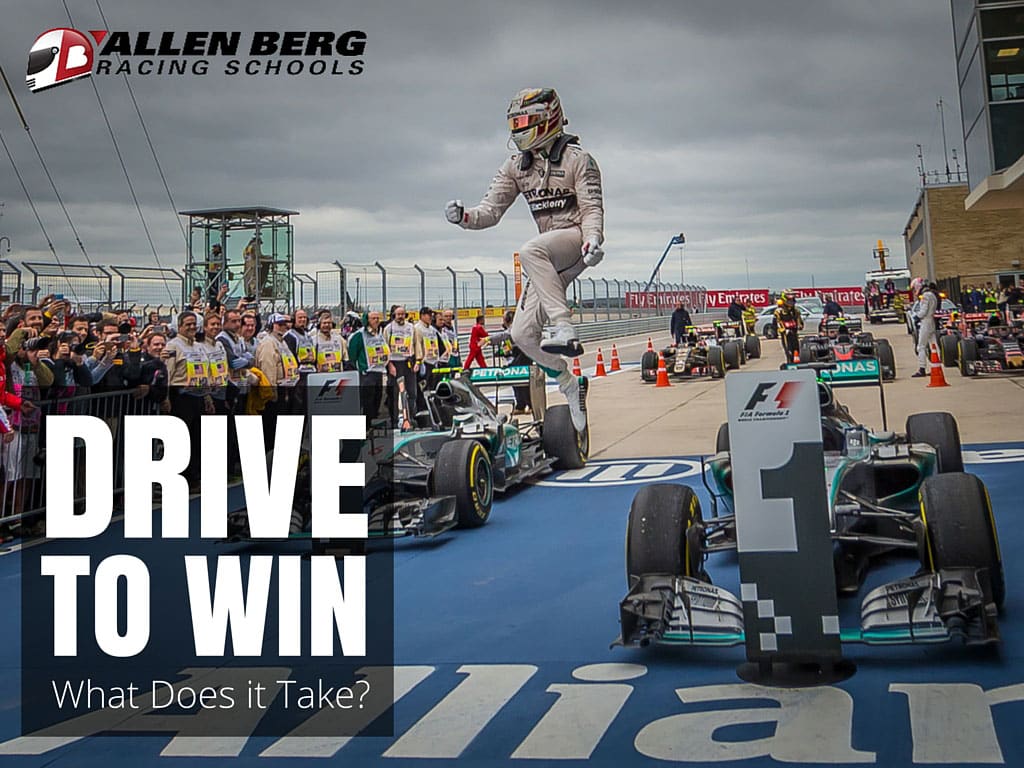 Winning races - drive to win
