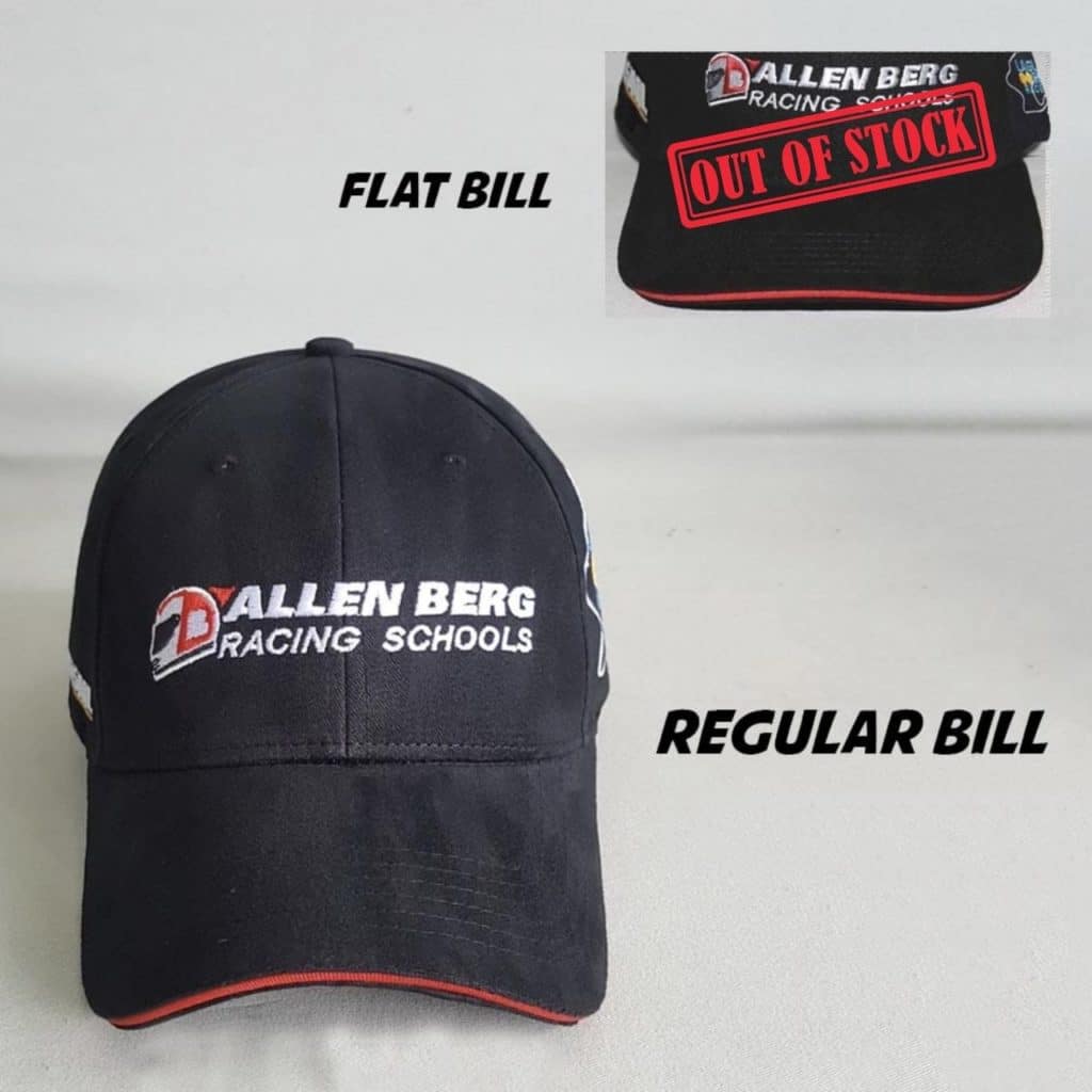Allen berg hat flat bill out of stock