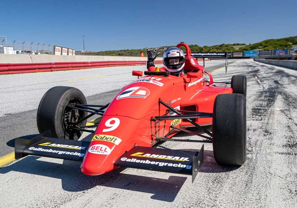 Student racer allen berg racing schools opt