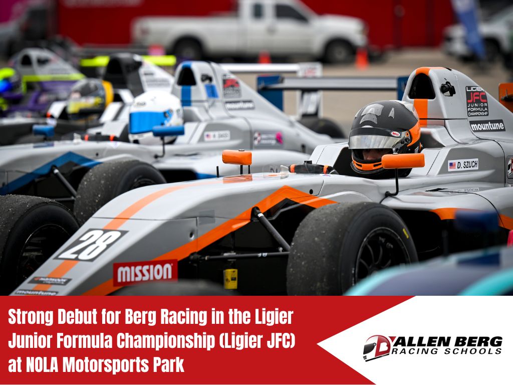 Strong Debut for Berg Racing in the Ligier Junior Formula Championship (Ligier JFC) at NOLA Motorsports Park