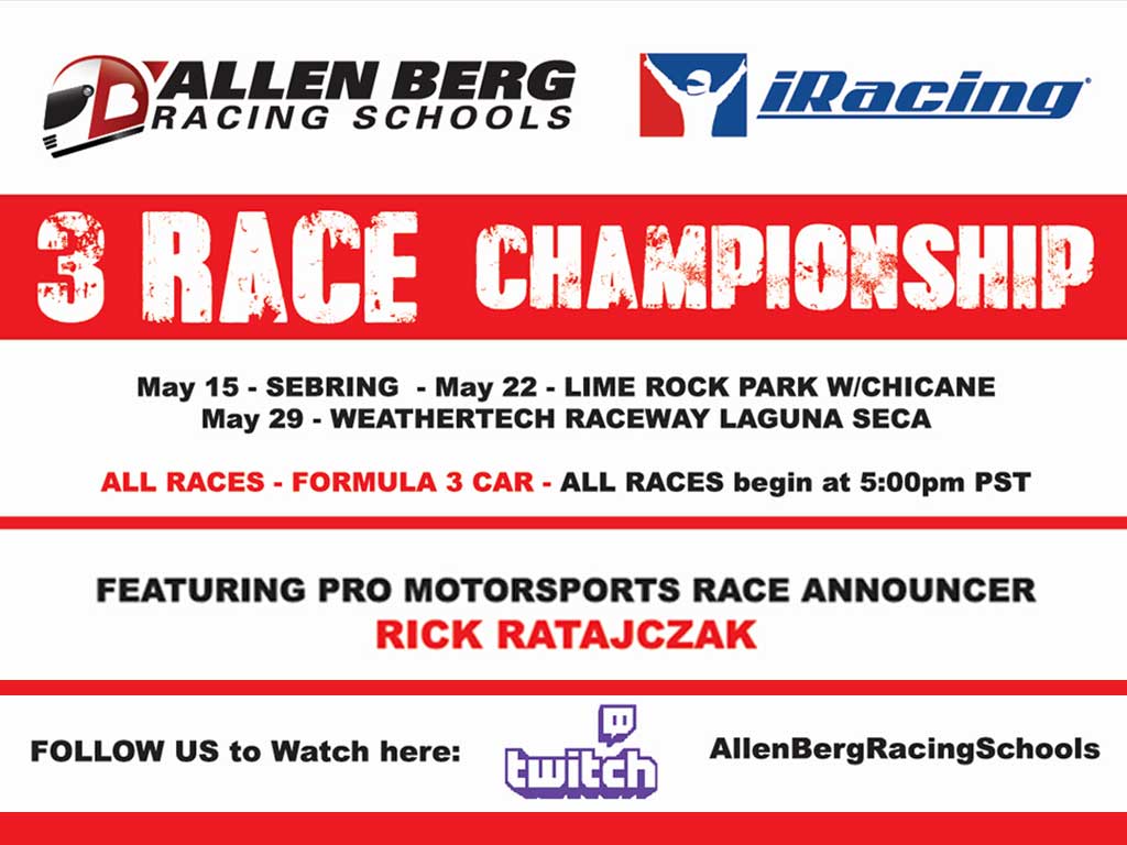 Iracing 3 race championship