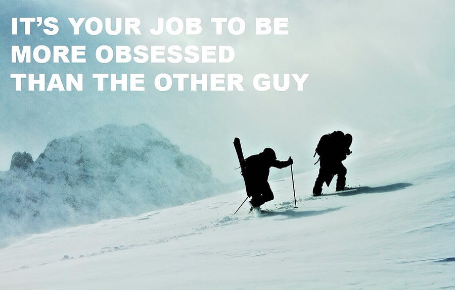 Success tip3 - lesson in obsession