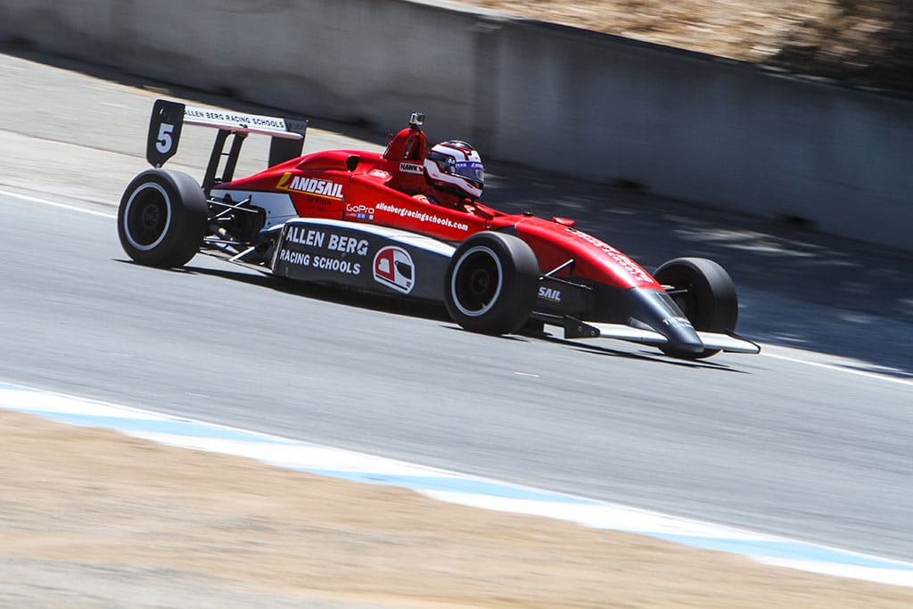 Red Silver F1 Allenberg Racing School San Diego CA